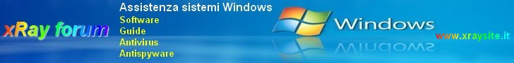 xRay forum - Assistenza Sistemi Operativi Windows 